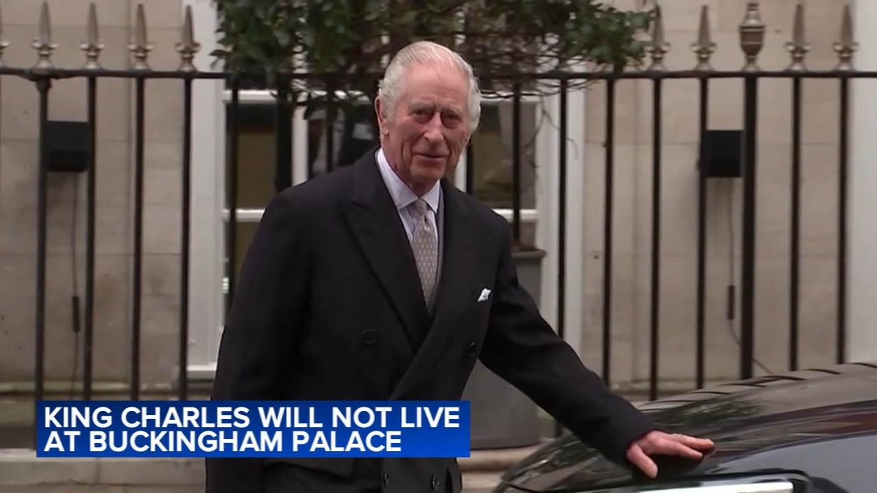 King Charles III will not live at Buckingham Palace after completion of costly refurbishment