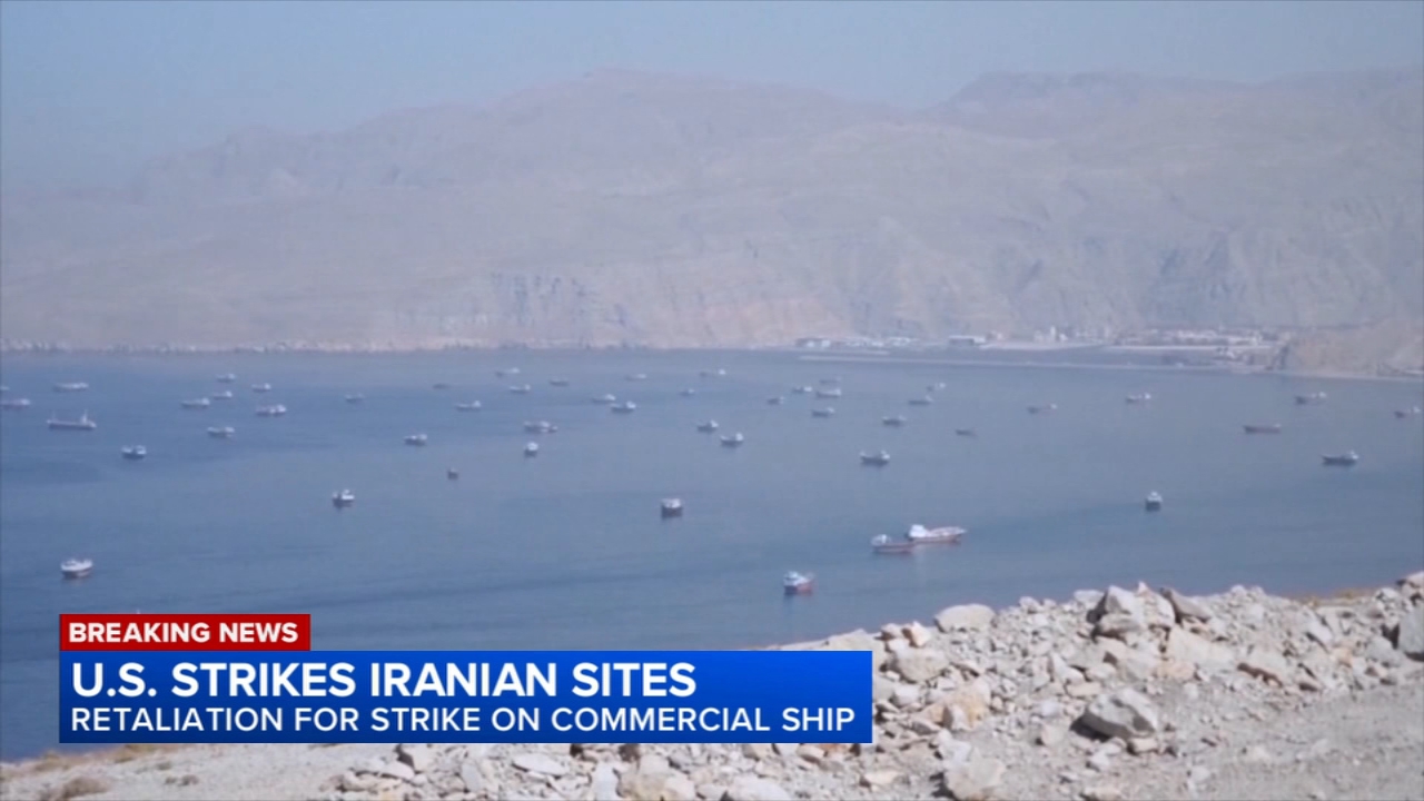 US strikes Iran to respond to attack on ship that Trump says violated ceasefire