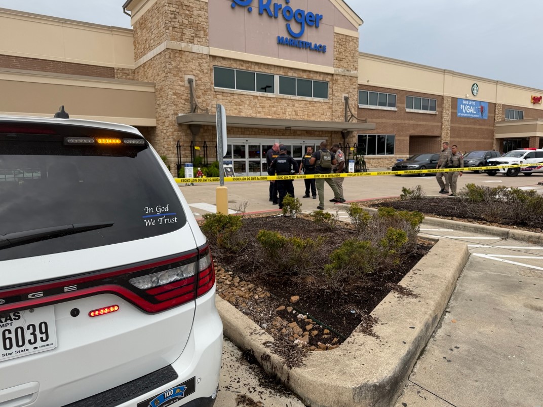 Cypress Kroger shooting: Suspect identified, person shot after domestic disturbance